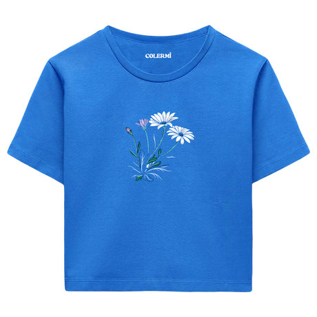 Daisy Bloom Women’s Crop T-Shirt