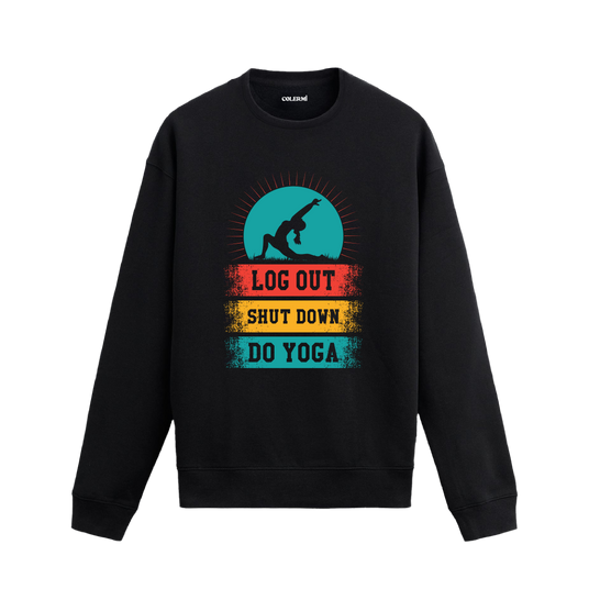 Yoga Mode On – Disconnect and Find Balance Sweatshirt