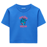 Chasing Dreams Kadın Crop T-Shirt