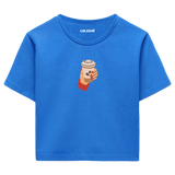 Coffee Lover Women’s Crop T-Shirt