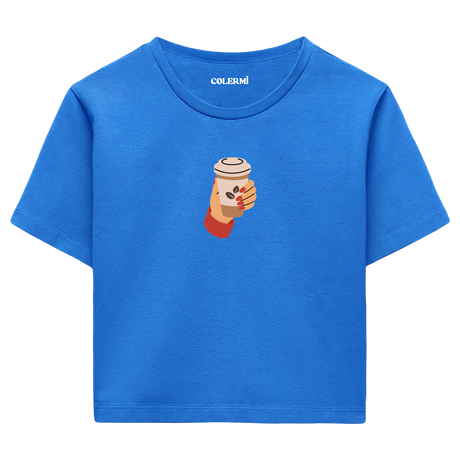 Coffee Lover Women’s Crop T-Shirt