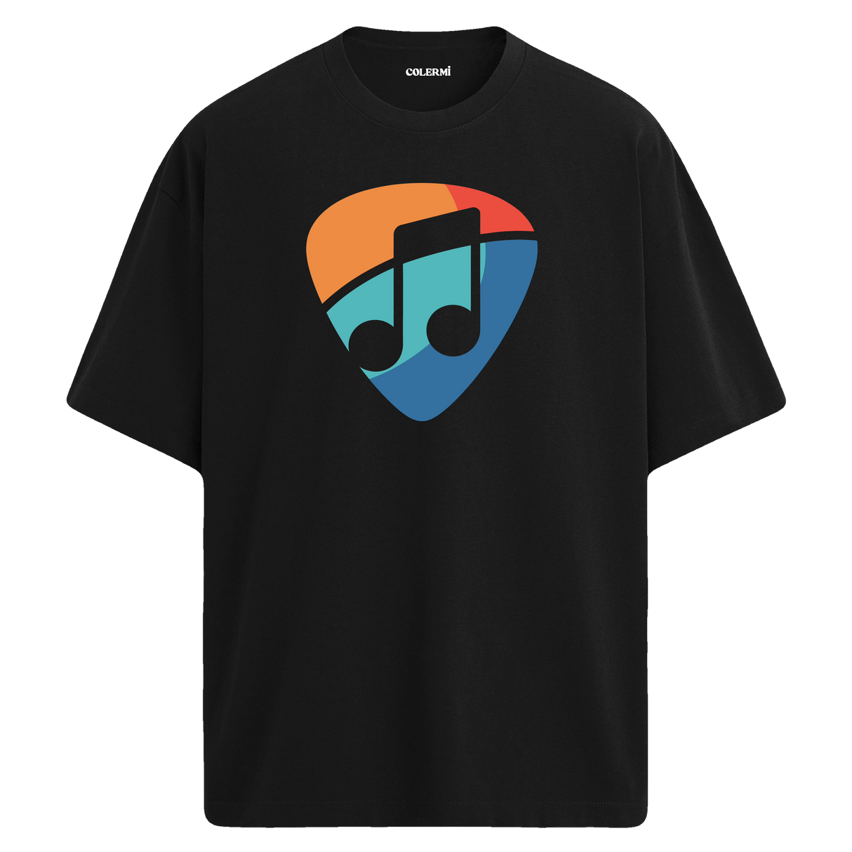 Müzik Ruhu %100 Pamuk Yuvarlak Yaka T-shirt