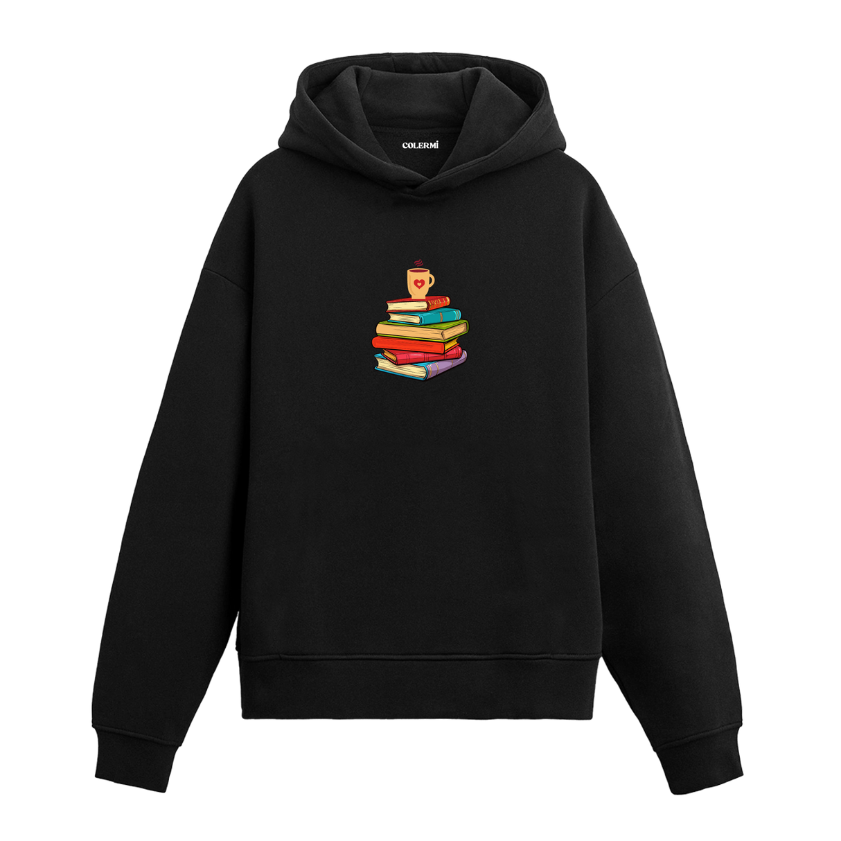 Books & Coffee Hoodie – Cozy Moments, Peaceful Vibes