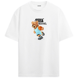 Basketball Bear Oversized T-Shirt