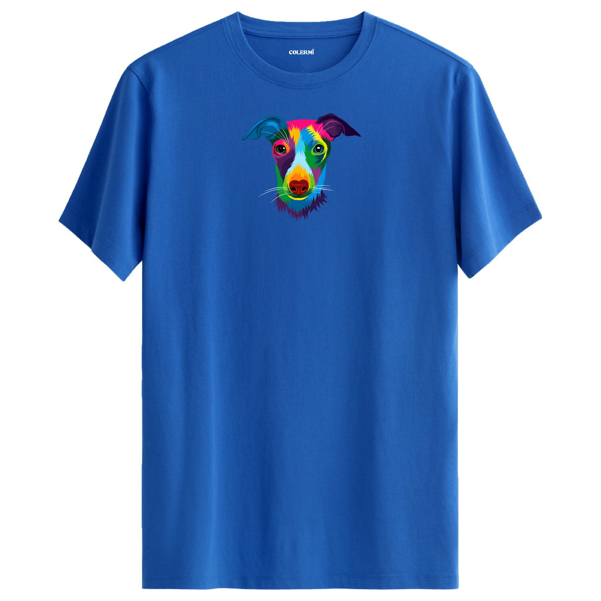 Colorful Italian Greyhound Printed Unisex Tee