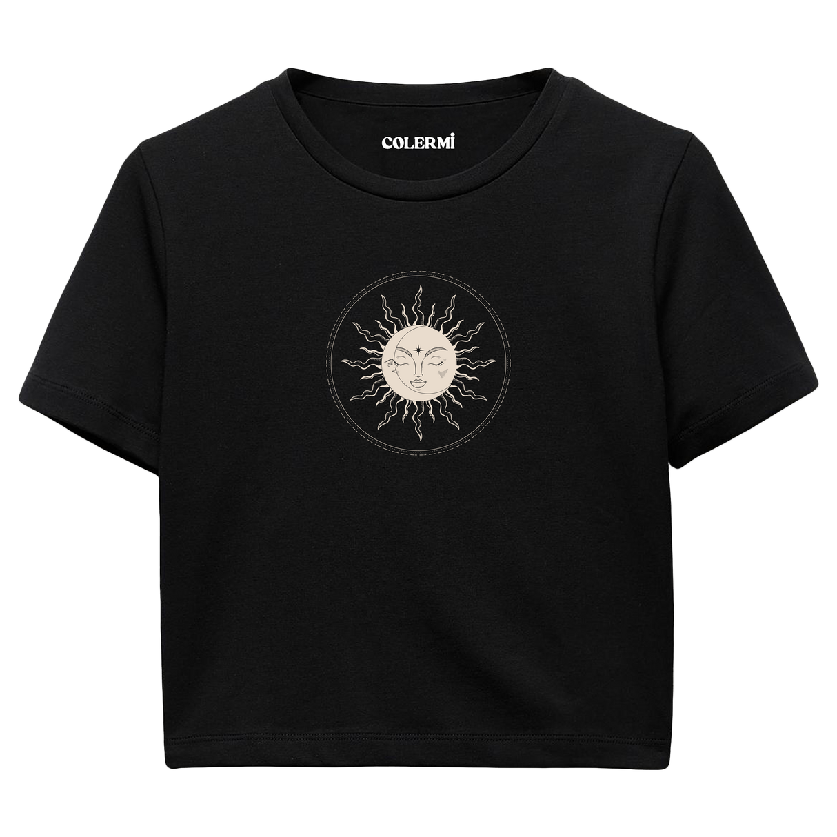 Minimal Sun Women’s Crop T-Shirt