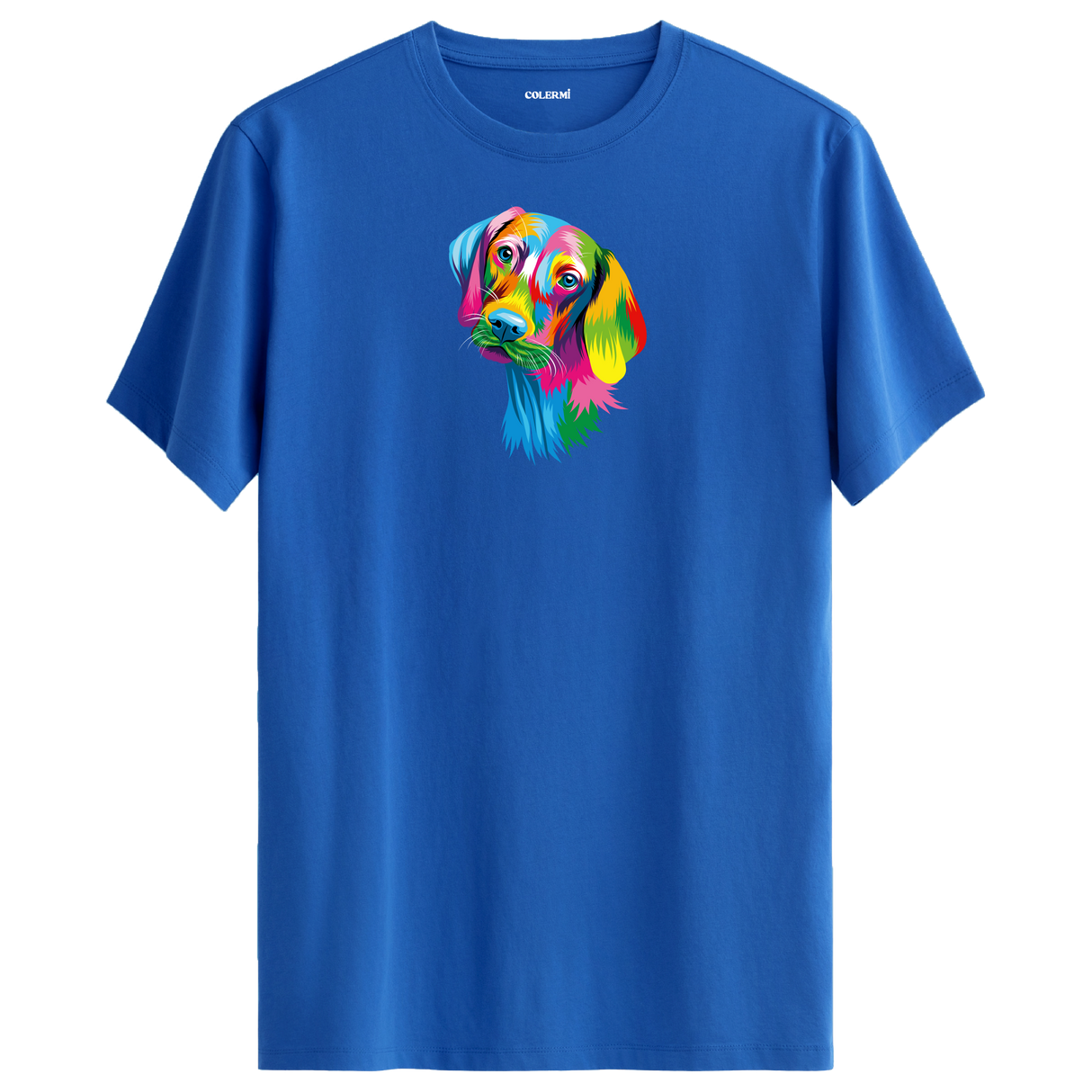 Colorful Vizsla Printed Unisex Tee