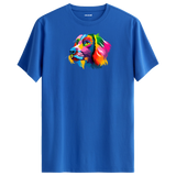 Colorful Cocker Spaniel Tee – Artistic Dog Lover Tee