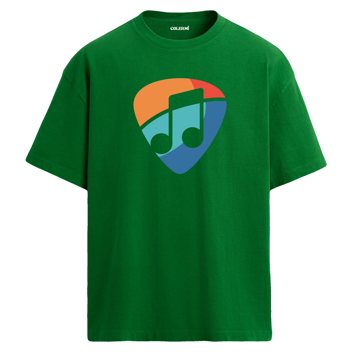 Müzik Ruhu %100 Pamuk Yuvarlak Yaka T-shirt