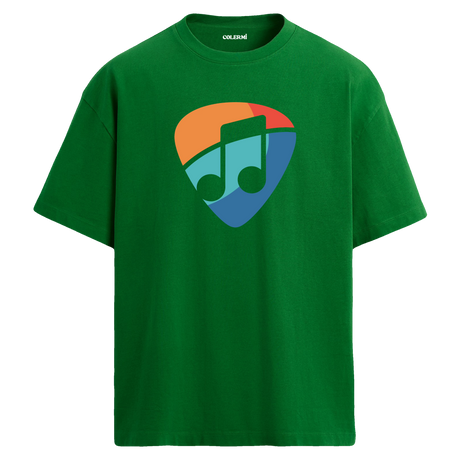 Müzik Ruhu %100 Pamuk Yuvarlak Yaka T-shirt