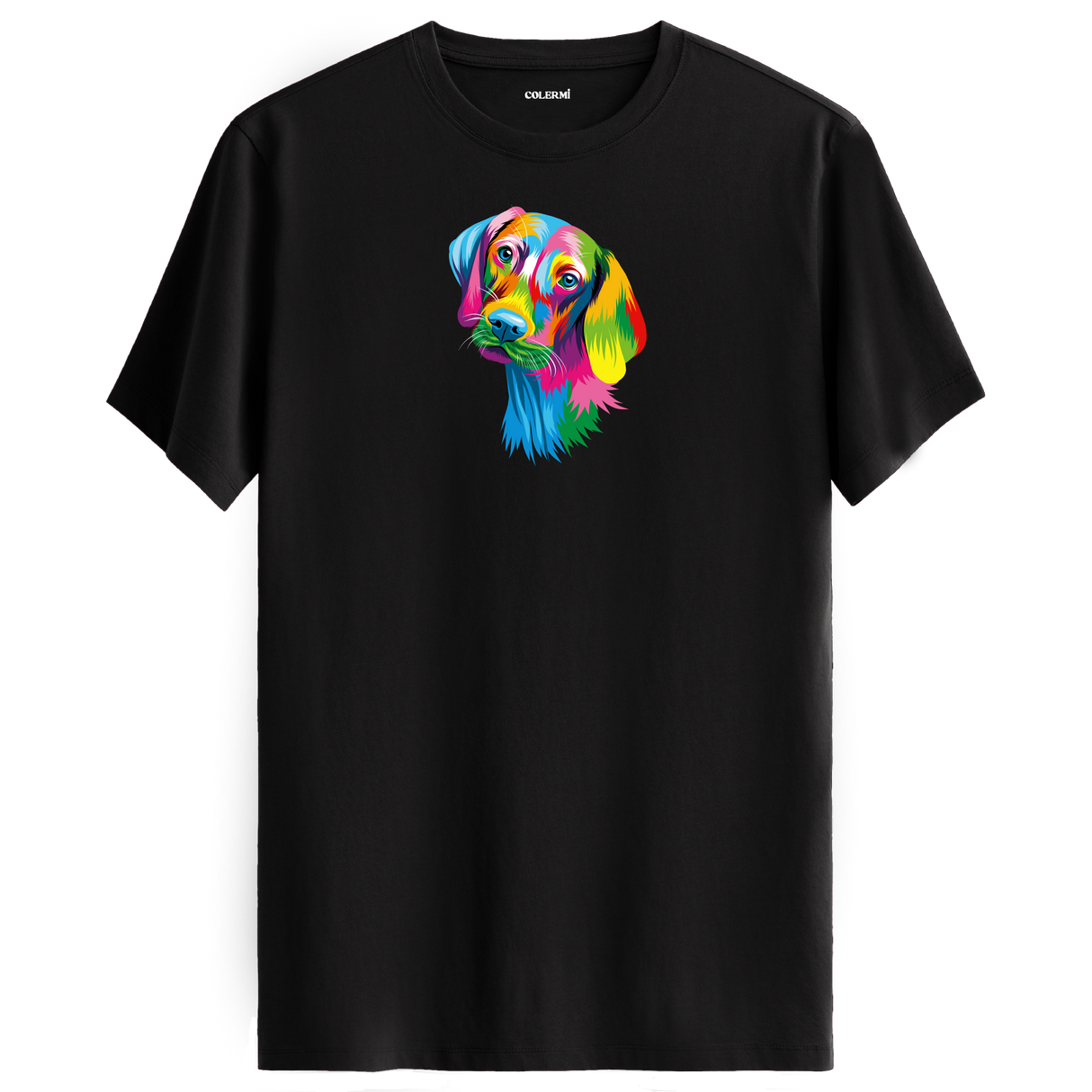 Colorful Vizsla Printed Unisex Tee