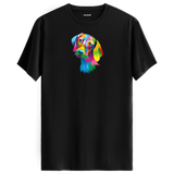 Colorful Vizsla Printed Unisex Tee