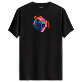 Colorful Pug Tee – Cute Dog Illustration Shirt