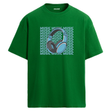 Music Block Oversize Unisex T-Shirt – Bisiklet Yaka
