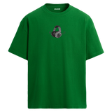 Headphones & Melody Oversize Unisex T-Shirt – Bisiklet Yaka