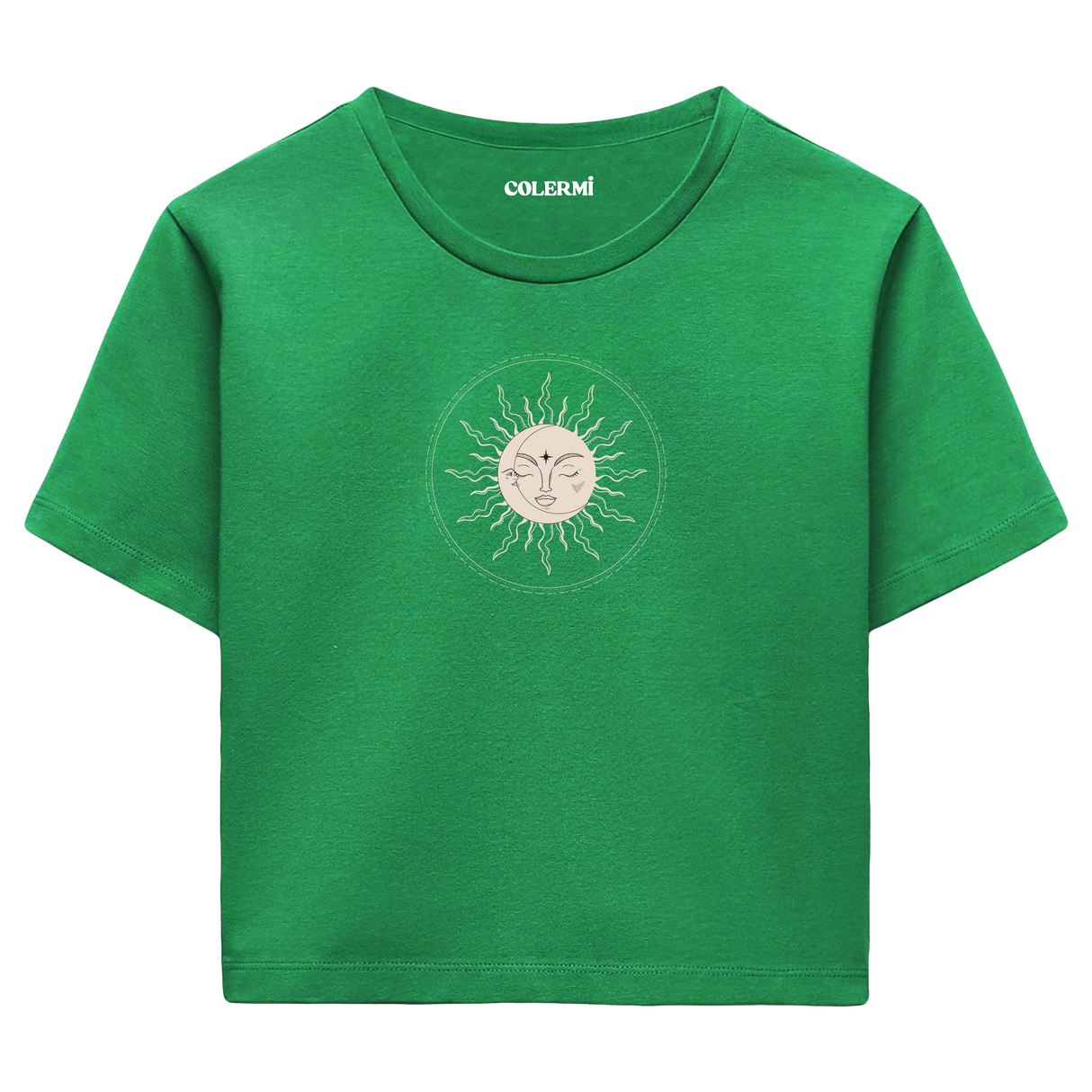 Minimal Sun Women’s Crop T-Shirt