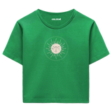 Minimal Sun Women’s Crop T-Shirt