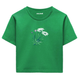 Daisy Bloom Women’s Crop T-Shirt