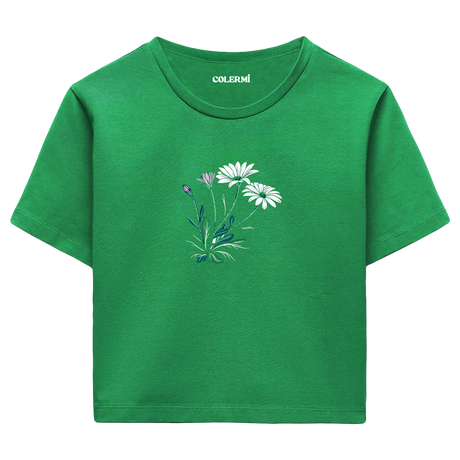Daisy Bloom Women’s Crop T-Shirt