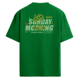 Back Print Oversized T-Shirt – Sunday Morning