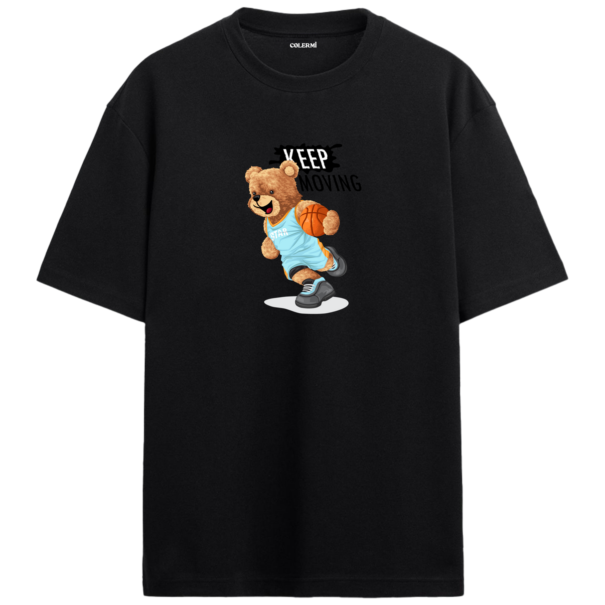 Basketball Bear Oversized T-Shirt