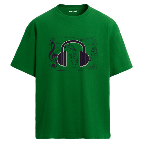 Melody Flow Oversize Unisex T-Shirt – Bisiklet Yaka