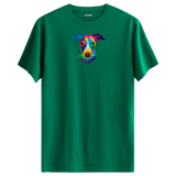 Colorful Italian Greyhound Printed Unisex Tee