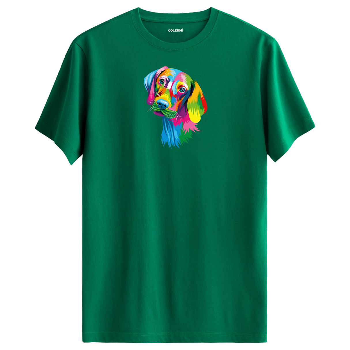 Colorful Vizsla Printed Unisex Tee