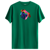 Colorful Pug Tee – Cute Dog Illustration Shirt