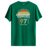 1971 Nostalgia Vintage T-Shirt - Retro Design & Iconic 70s Style