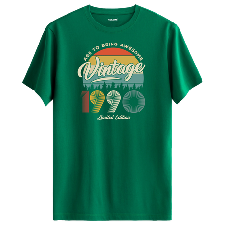 1990 Nostalgia Vintage T-Shirt - Retro Style & Timeless Comfort