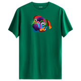 Sad Pug Tee – Vibrant Pop Art Dog Shirt
