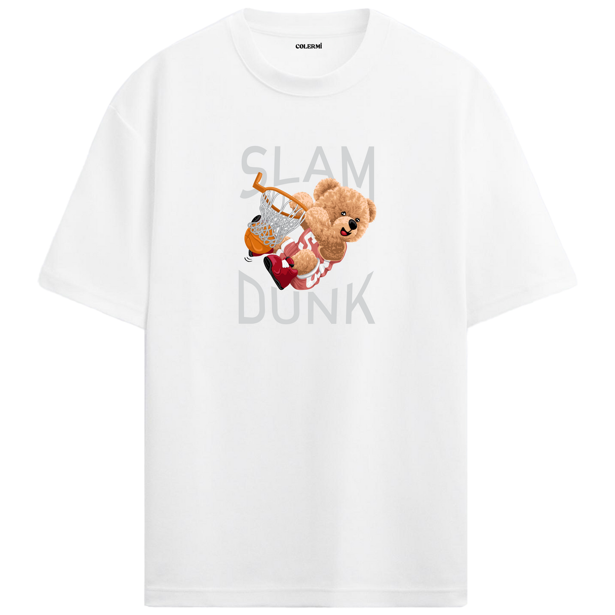 Basketball Bear Oversized T-Shirt
