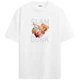 Basketball Bear Oversized T-Shirt