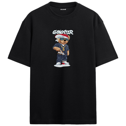 Gangster Bear Oversized T-Shirt