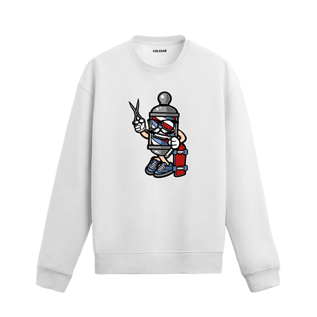 Barber Style Sweatshirt