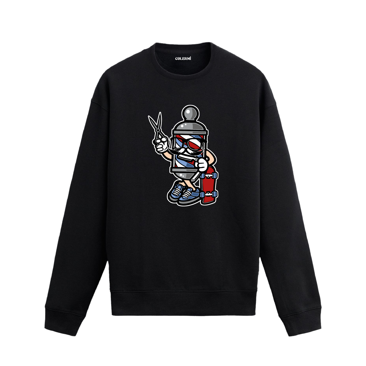 Barber Style Sweatshirt