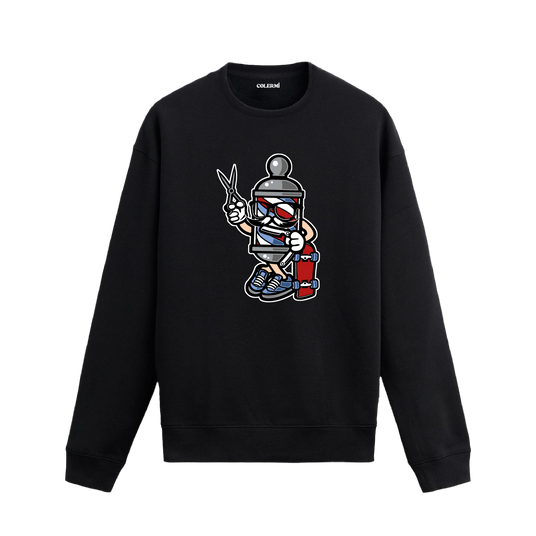 Barber Style Sweatshirt