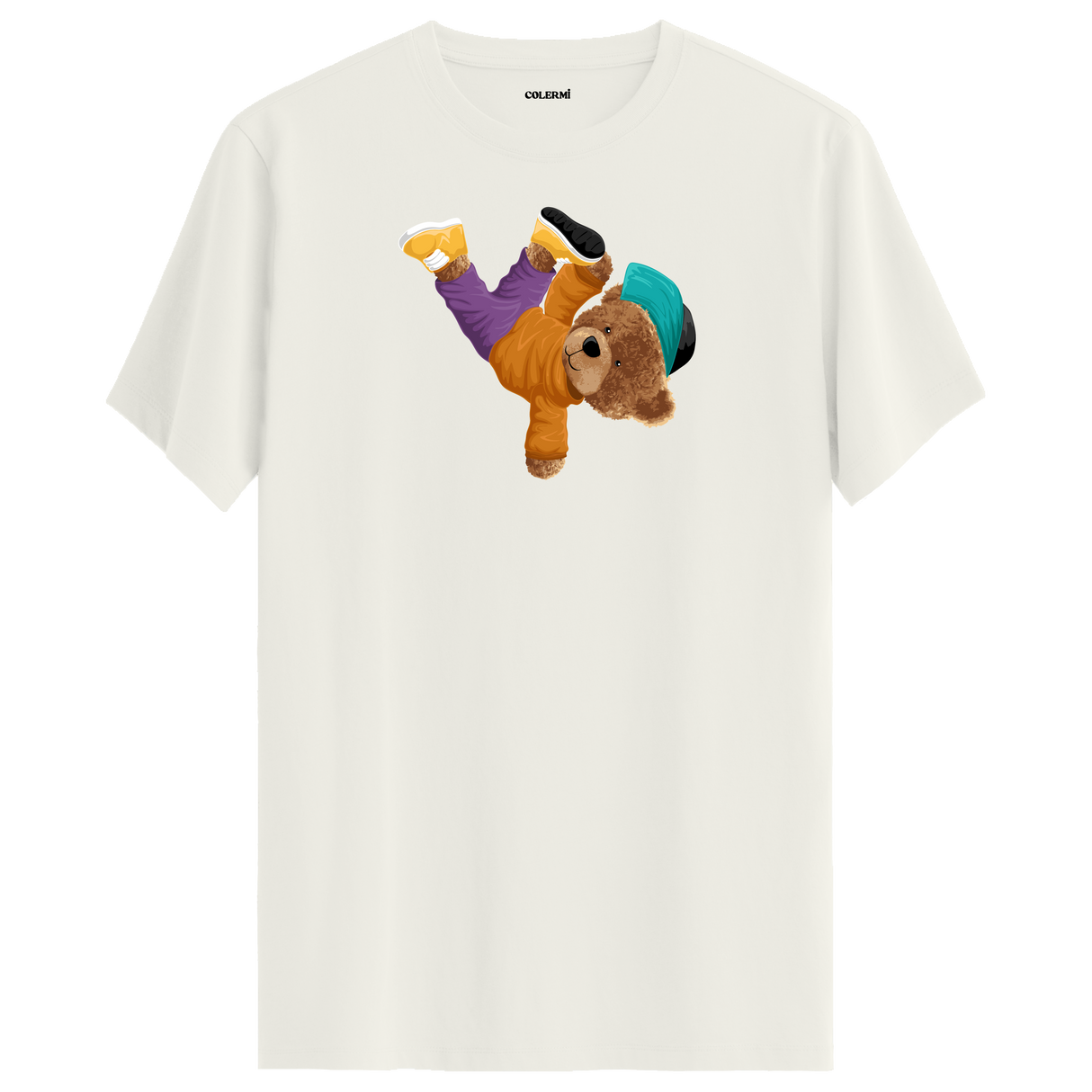 Breakdance Bear T-Shirt – Fun and Bold Street Dance Design