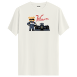 Winner Bear T-Shirt – Racing Champion Design for Adrenaline Seekers