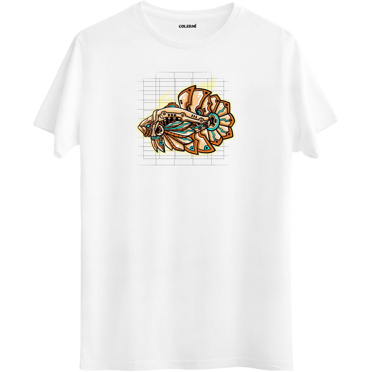 Geometric Lionfish T-Shirt – Unique Ocean-Inspired Design