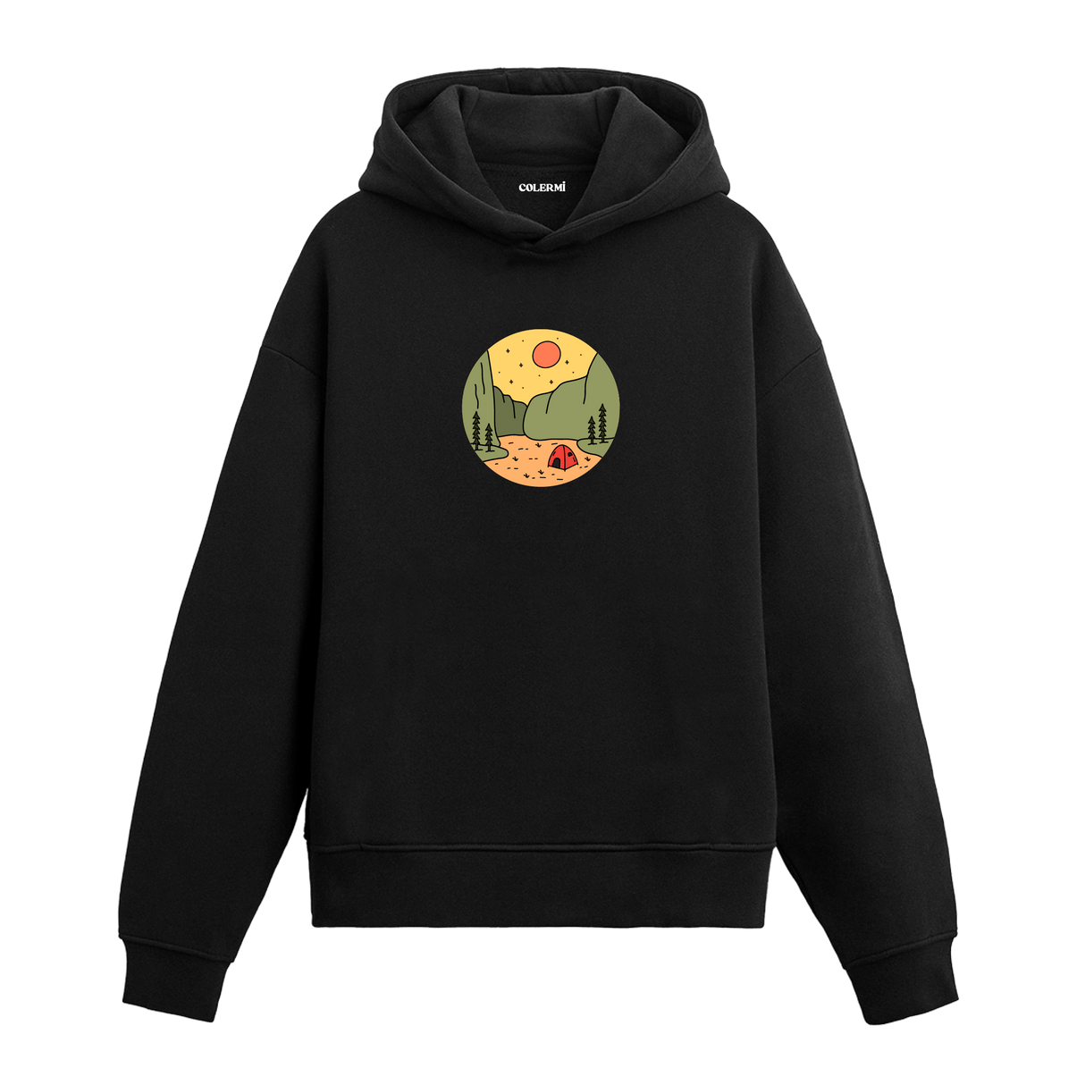 Canyon Sunrise Camp Hoodie