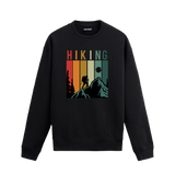 Hiking: Nature’s Silent Call Sweatshirt – Bold, Retro, and Adventurous Design