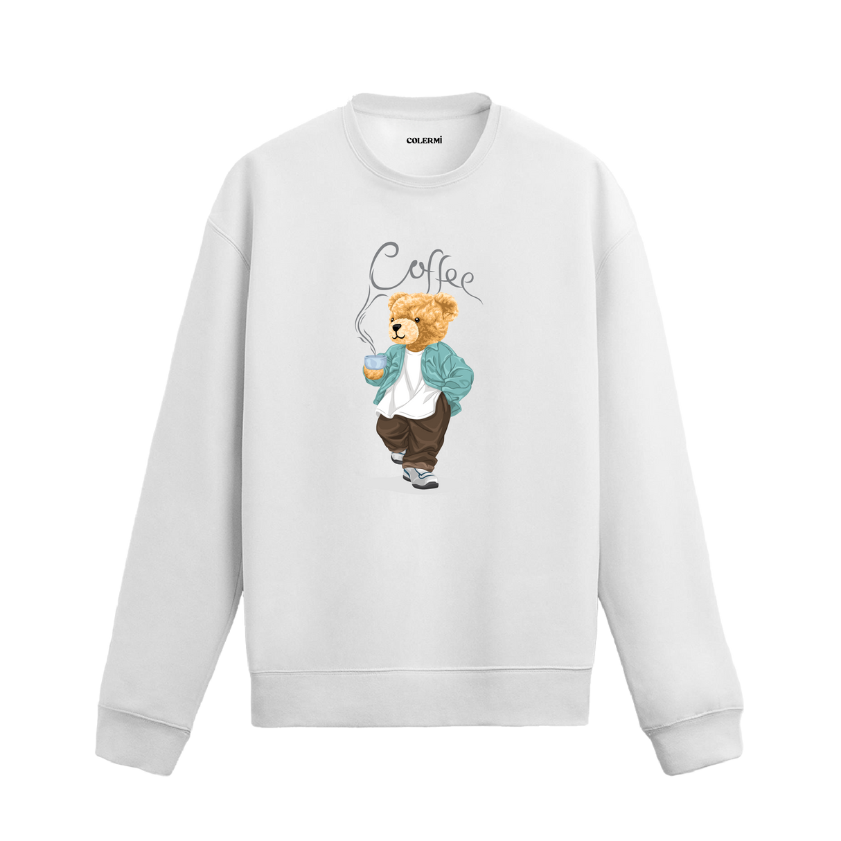 Coffee Lover Bear Sweatshirt