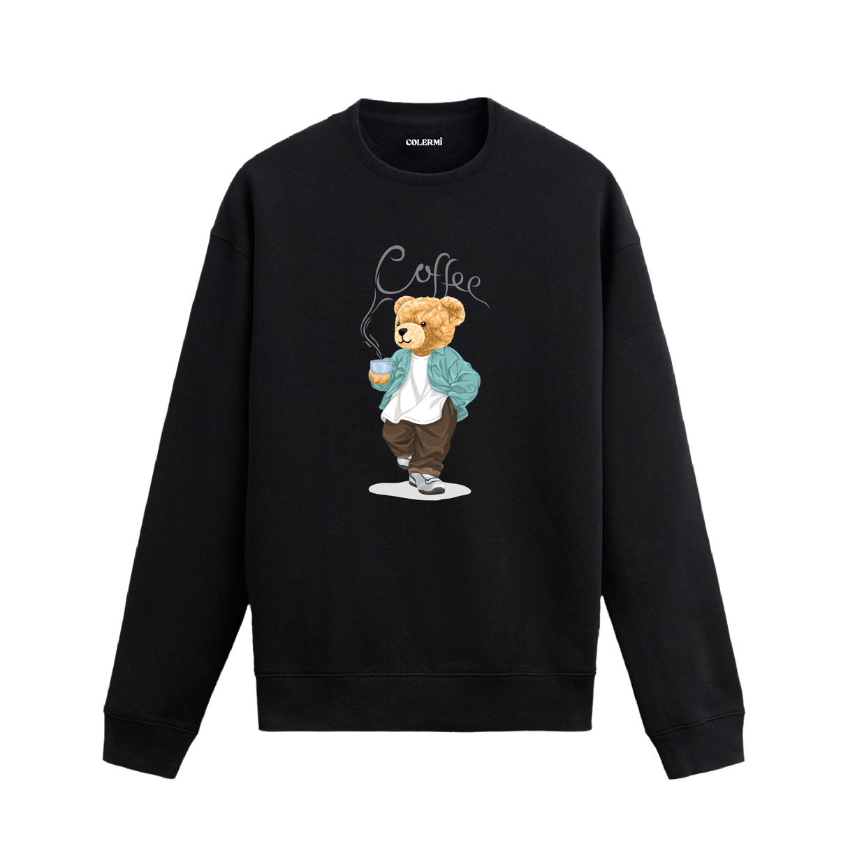 Coffee Lover Bear Sweatshirt