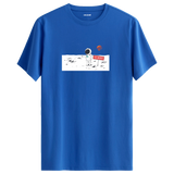 Journey to Mars - Space-Themed Crew Neck T-Shirt