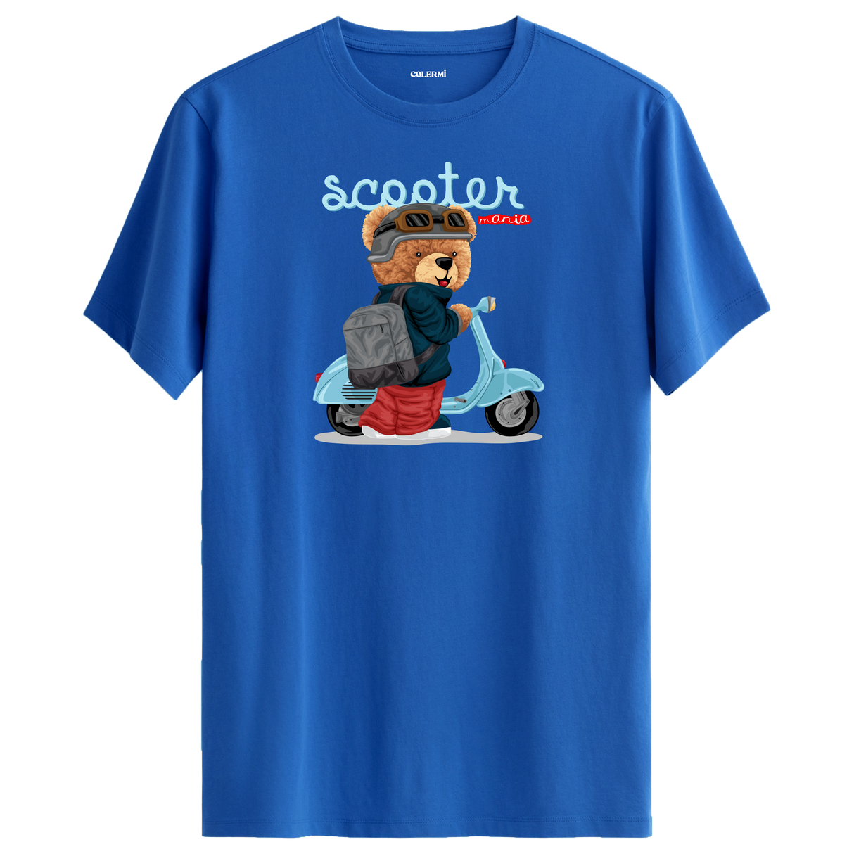 Scooter Mania T-Shirt – Fun Bear Design for Adventure Lovers