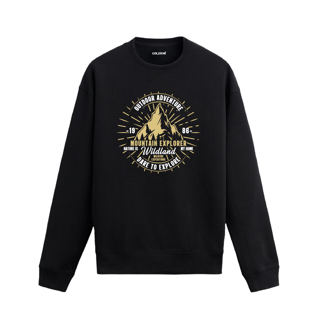 Mountain Explorer: Nature’s Bold Adventurer Sweatshirt