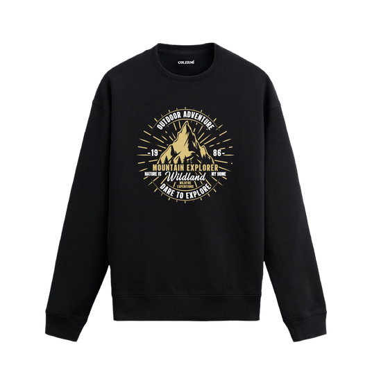 Mountain Explorer: Nature’s Bold Adventurer Sweatshirt