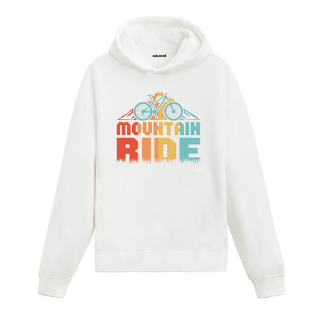 Retro Mountain Bike Passion Graphic Hoodie – Adventure, Freedom, and Bold Style